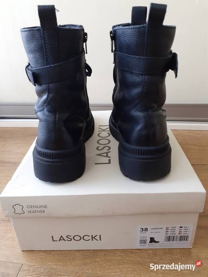 Kozaki Lasocki 38 skórzane Damskie Gniezno sprzedam