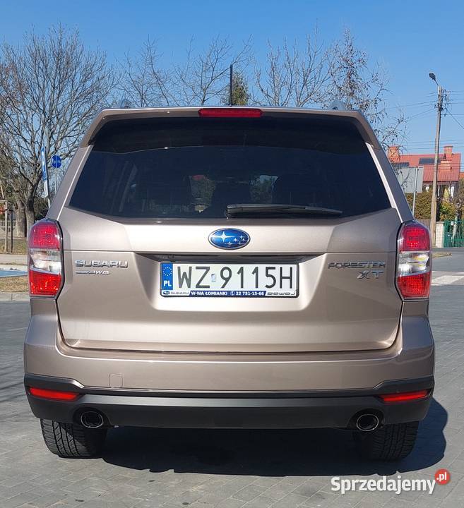 Subaru Forester XT 240 przebieg 100k Rok produkcji 2013 mazowieckie Warszawa sprzedam