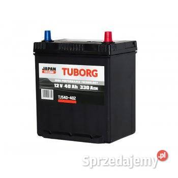 Akumulator Tuborg Japan 12V 40Ah 330A P z osobowe