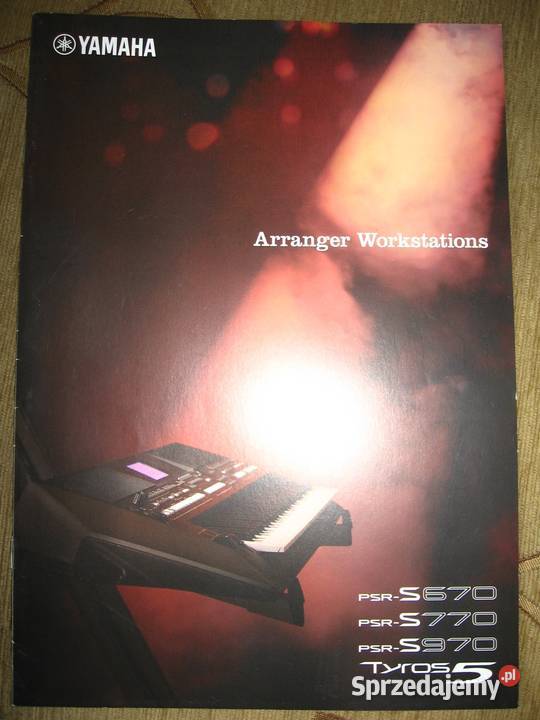 Yamaha Tyros Arranger Workstations catalog Kępice