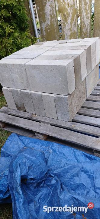 Bloczek betonowy fundamentowy 38x24x12 łódzkie Sieradz