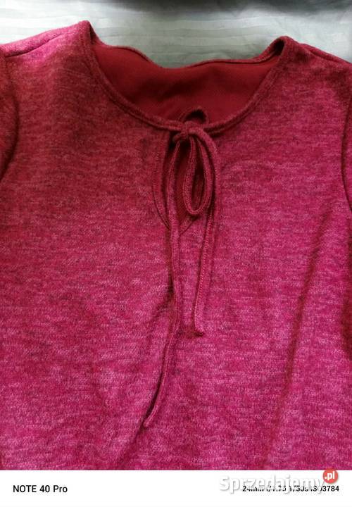 sukienka dzianinowa z koronką Wejherowo