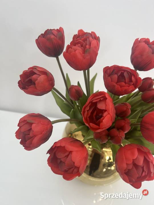 Bukiet tulipanów gumowych 7 sztuk Premium kolor