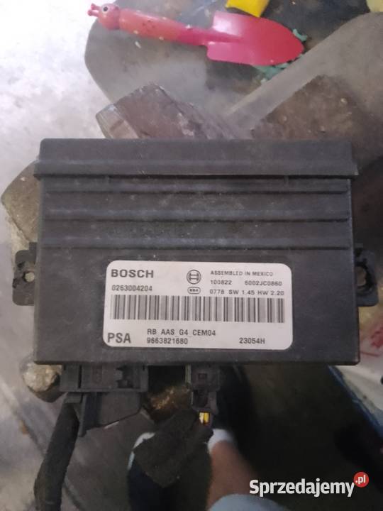 MODUŁ STEROWNIK PDC CITROEN PEUGEOT 9663821680 Części Ostrów Wielkopolski sprzedam