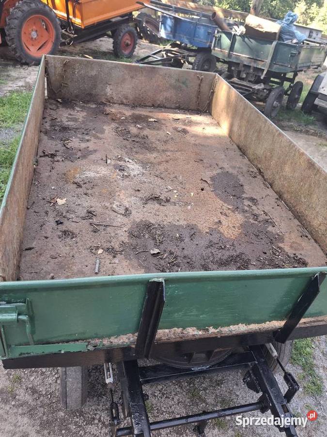 Przyczepka Multicar minitraktorek sztywna sprzedam