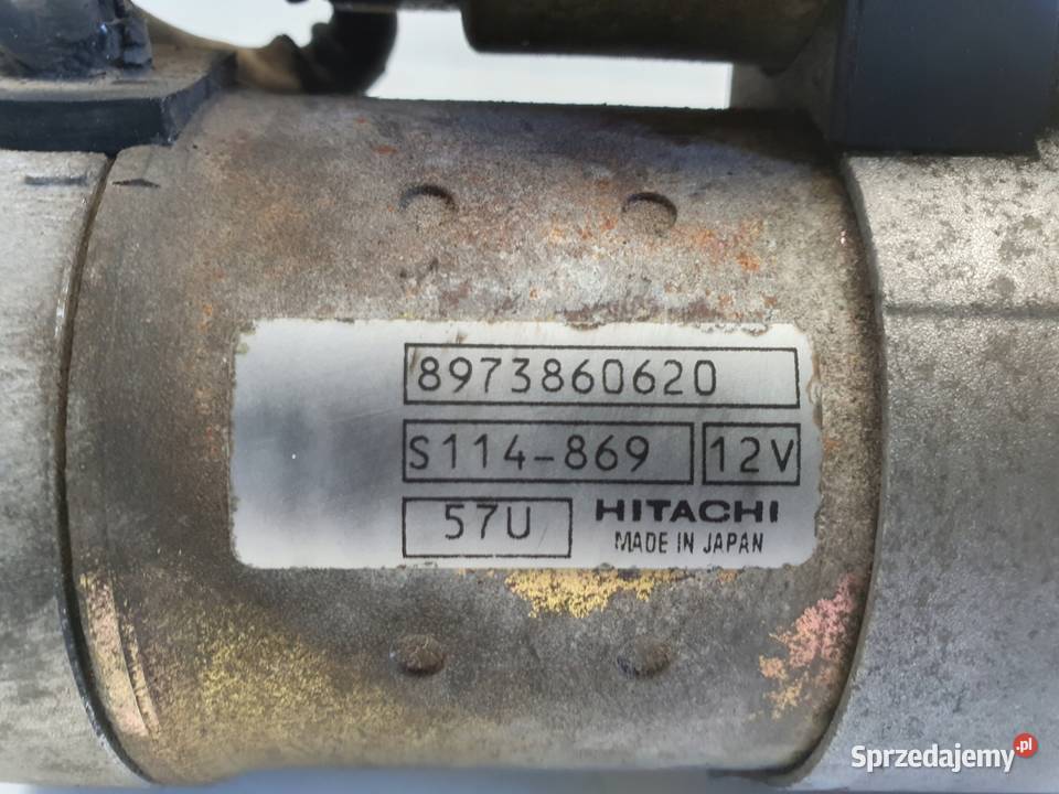 ROZRUSZNIK Opel Astra III H 17 CDTI ROZRUSZNIK Układ elektryczny silnika Chełm