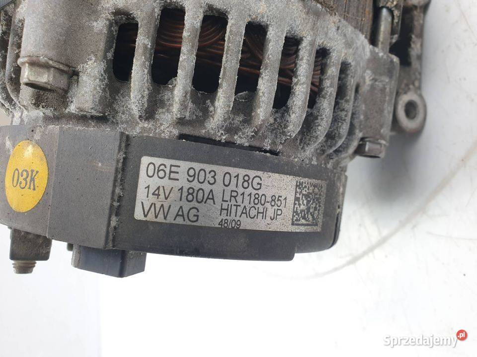 ALTERNATOR AUDI A6 C7 06E903018G Lipno sprzedam