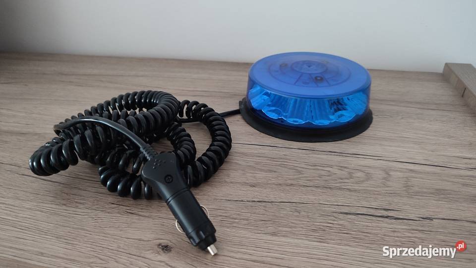 Lampa ostrzegawcza kogut niebieski EVO LED Sośnicowice