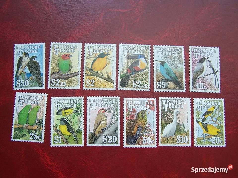 Trynidad Tobago 1990 MNH Mi 60920 Fauna Ptaki Tychy