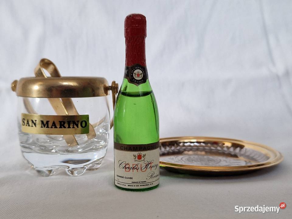 Wiaderko do loduszampanszczypce pamiątka z San mazowieckie Warszawa