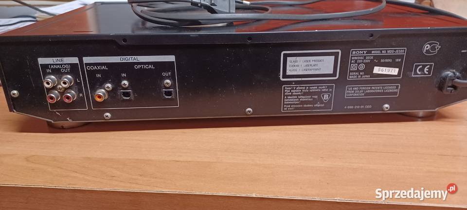 minidisc sony MDS JE520 Koszalin