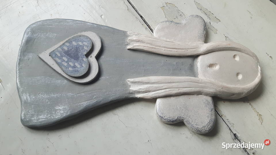 Aniołek ceramiczny ręcznie wykonany mazowieckie Otwock