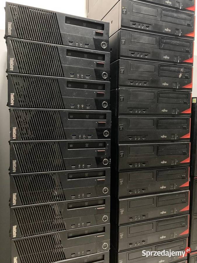 Pakiet komputerów PC Desktop SFF Dell Lenovo Iława