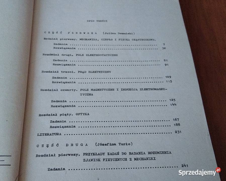 Nieobliczeniowe zadania z fizyki z rozwiązaniami Gdańsk