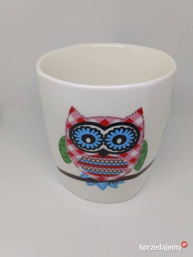 Kubki porcelanowe z sowami mazowieckie Radom
