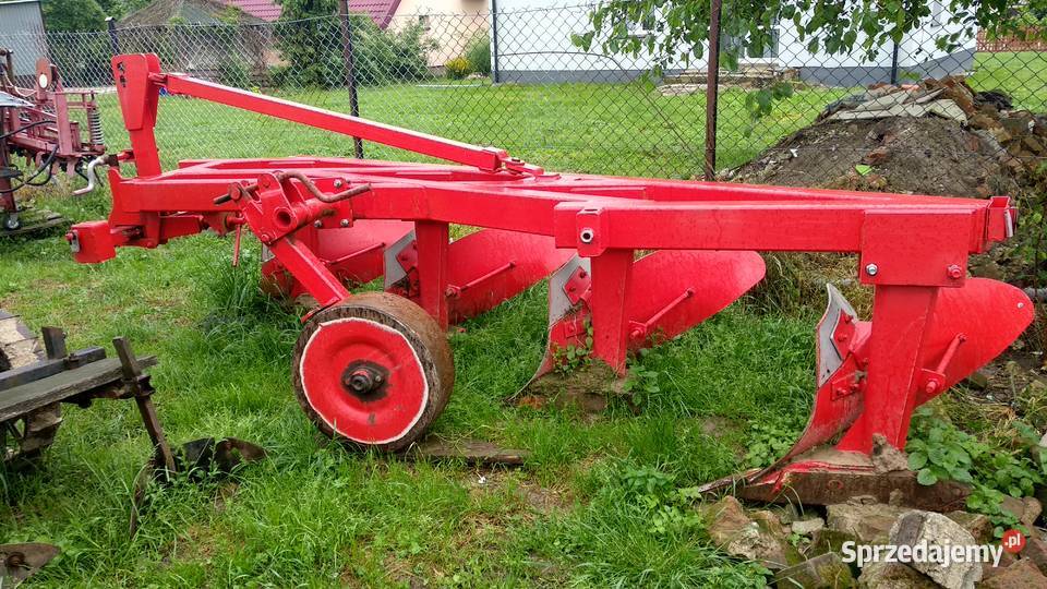 Pług 4 skibowy firmy AWEMAK lubelskie Krasnystaw