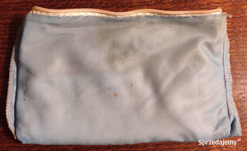 Kosmetyczka saszetka etui koraliki PRL vintage Rękodzieło