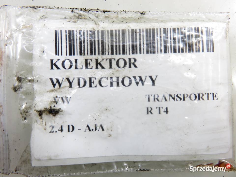 KOLEKTOR WYDECHOWY VW TRANSPORTER T4 24 D