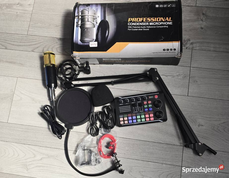 Mikser karta dźwiękowa do streamu live Nowy Korczyn