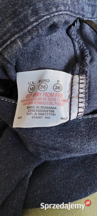 Spódnica jeansowa Łódź