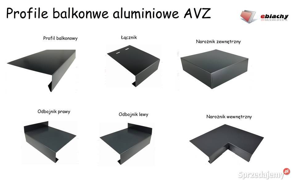 Profile balkonowe aluminiowe Obróbka balkonu Wrocław