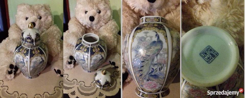 Śliczna dekoracyjna amforka mazowieckie