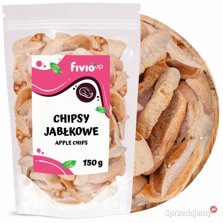 fivio Chipsy jabłkowe 150 g Brzozów