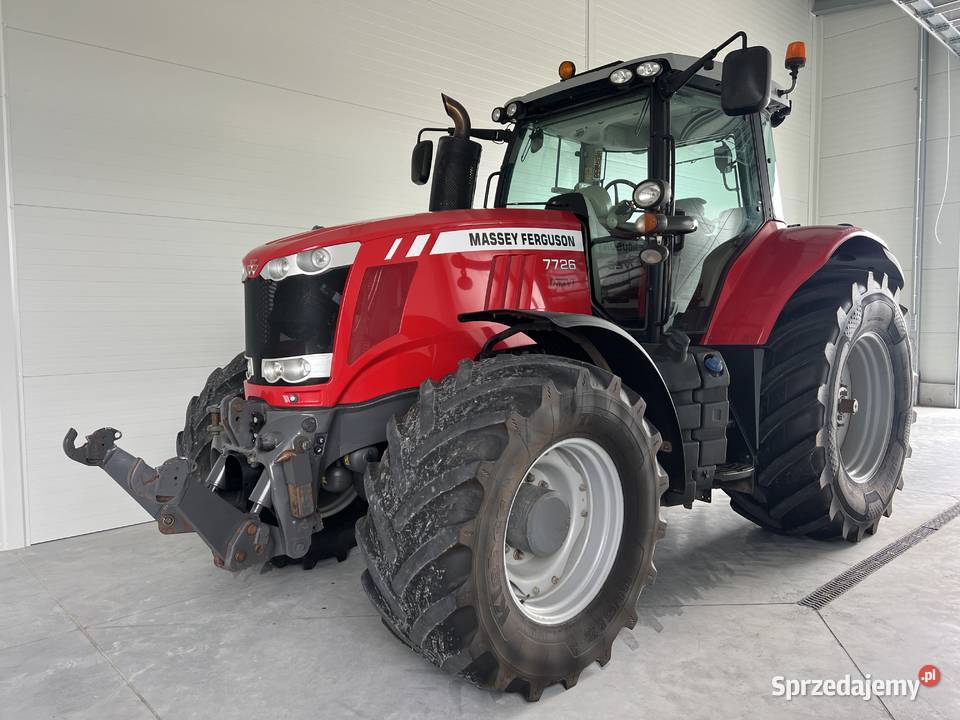 Massey Ferguson 7726 Dyna VT 50 h TUZ WOM Rewers elektrohydrauliczny podlaskie Zambrów