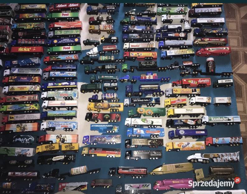 Ciężarówki samochodziki z browara niemieckiego