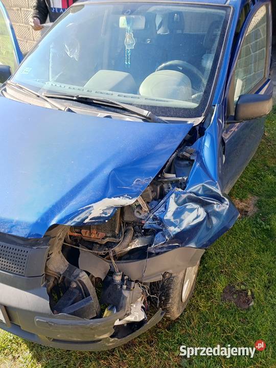 Fiat Panda uszkodzony Czarna