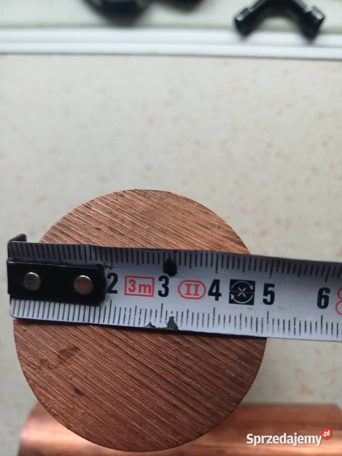 Pręt wałek miedź miedziany fi 50 Nowy Tomyśl