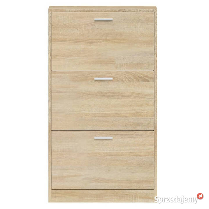 Szafka na buty dąb 59x17x108 materiał Warszawa