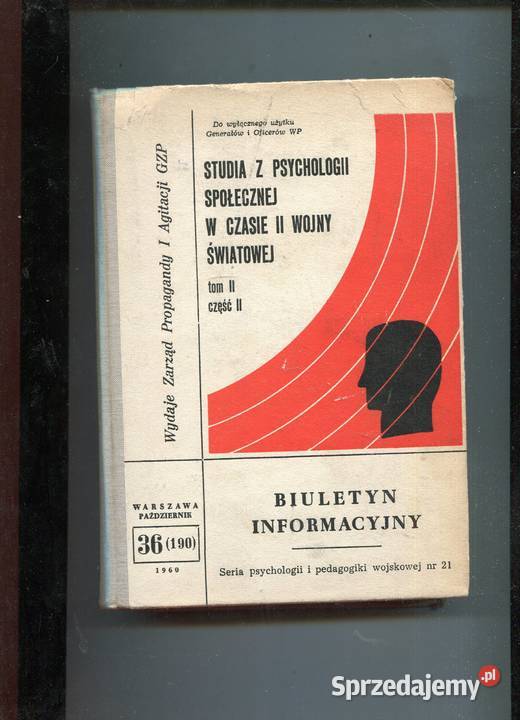 Studia z psychologii społecznej TII czII Szczecin