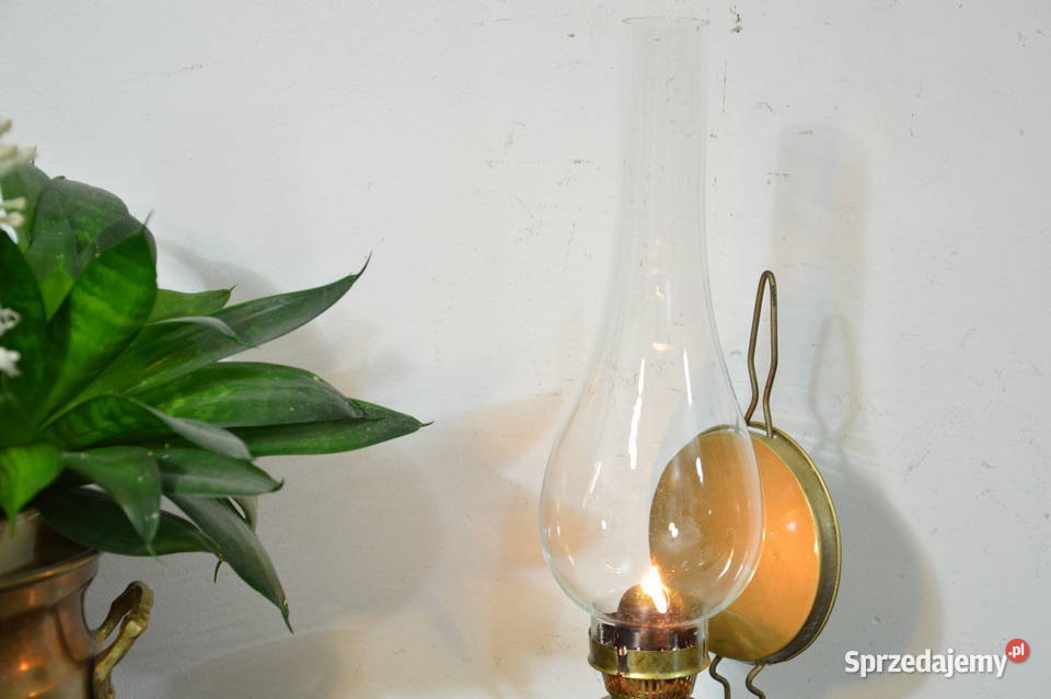 lampa naftowa wisząca stojąca z lusterkiem Jastrzębie-Zdrój sprzedam