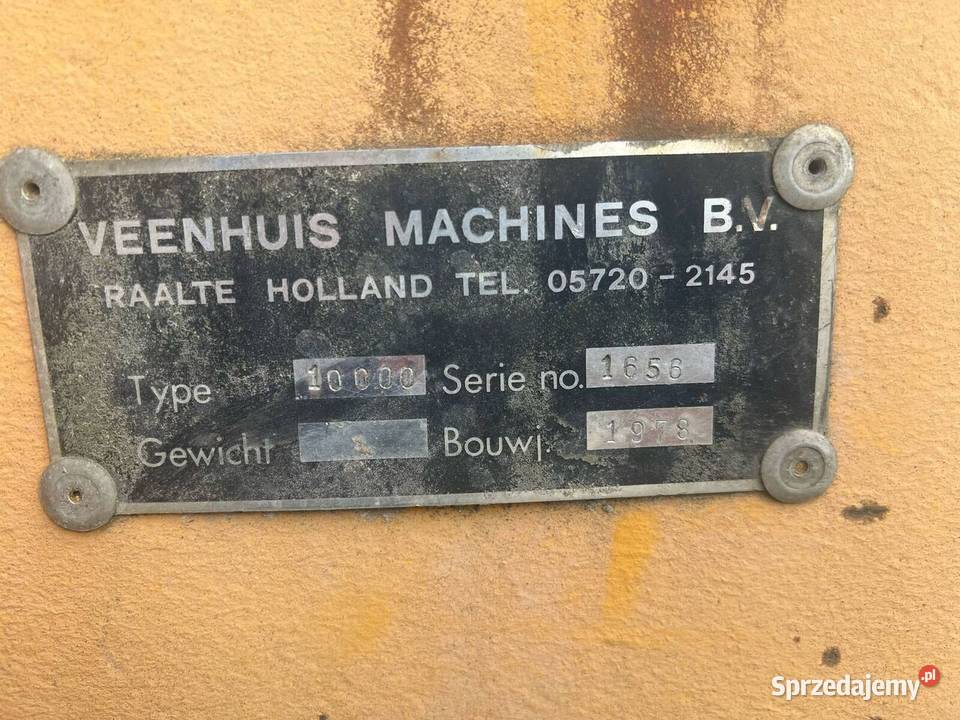 Przyczepa rolnicza Veenhuis 10000 Łomazy