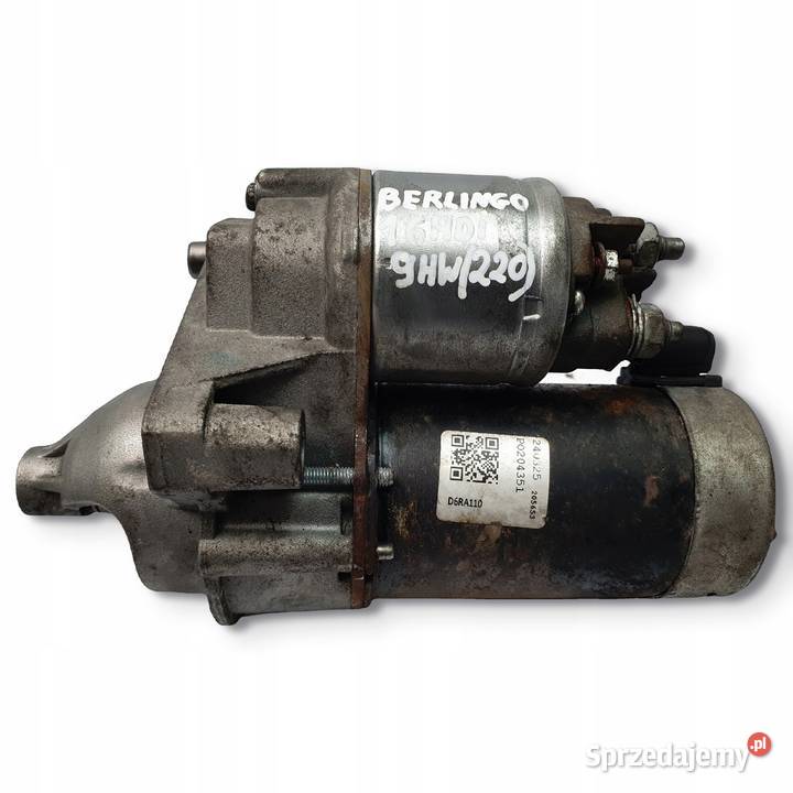 ROZRUSZNIK Citroen Berlingo Peugeot Partner 16 Układ elektryczny silnika sprzedam