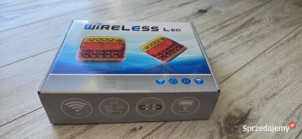 Lampy bezprzewodowe na magnes 24 LED WALIZKA 12V