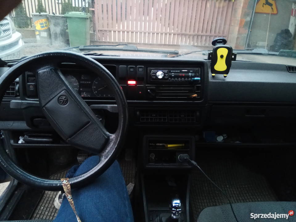 Błękitnoniebieski Golf mk2 16td Rok produkcji 1990 mazowieckie Marki
