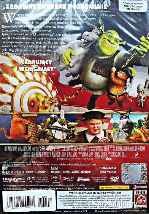 SHREK FOREVER OSTATNI ROZDZIAŁ Kalisz