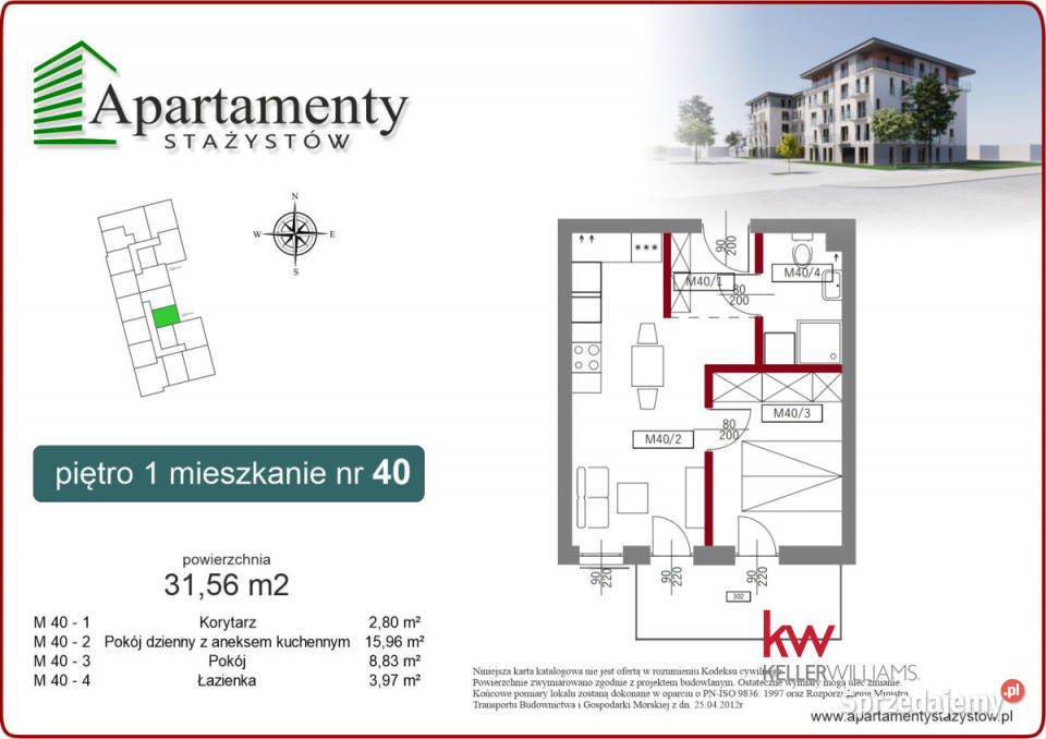 Mieszkanie BielskoBiała Stażystów 3156m2 2 śląskie Bielsko-Biała