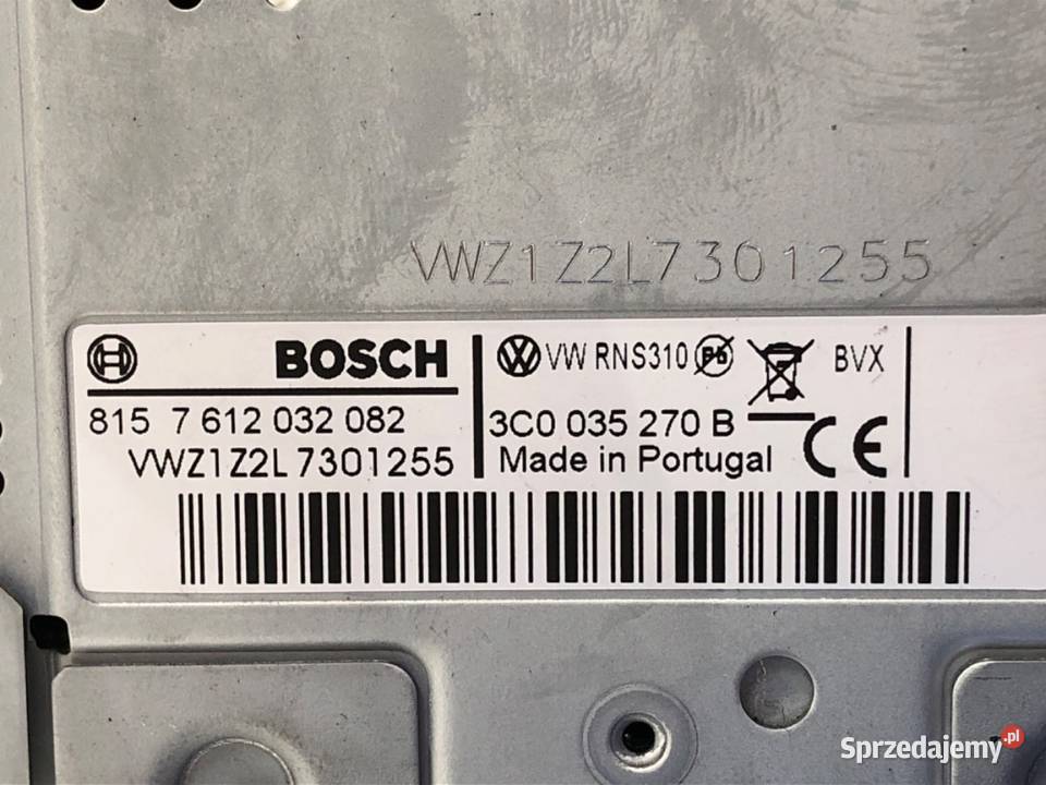 RADIO VW GOLF VI 3C0035270B 0914 ODTWARZACZ sprzedam