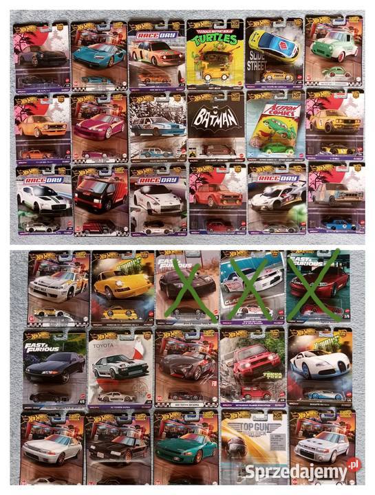 Hot Wheels Premium zestaw 3 sztuk wiele innych Jaworzno