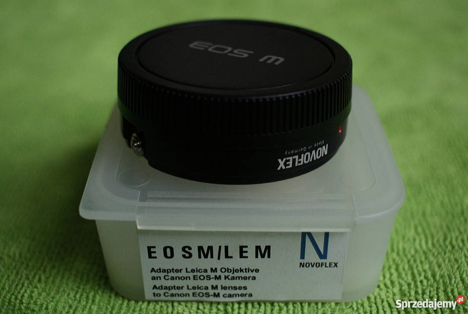 Okazja Adapter Novoflex EOSMLEM Przejściówka