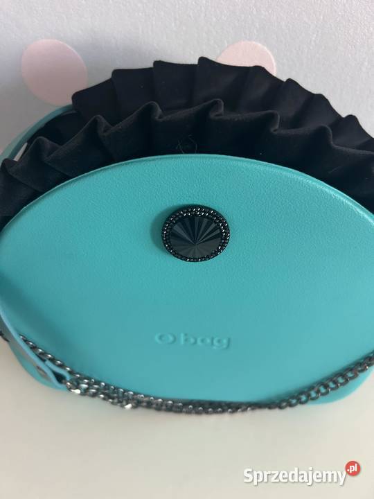 Obag przepiękny zestaw moon light aqua falbanka Torby i torebki Warszawa