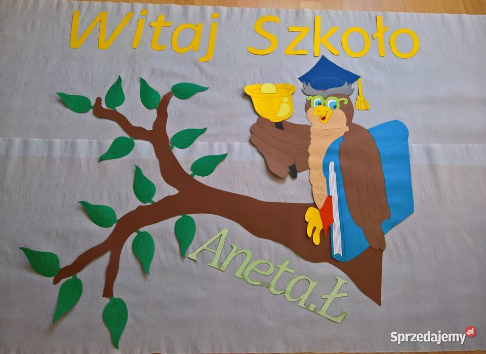Dekoracje na Rozpoczęcie roku szkolnego z lubelskie Ryki sprzedam