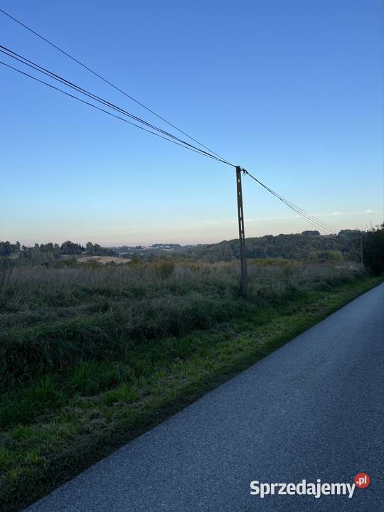 Duża działka 107ar Owczary gm Zielonki budowa