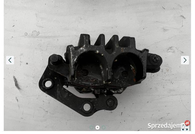 Zacisk hamulcowy lewy przód Suzuki GSX 750F wielkopolskie Ostrów Wielkopolski sprzedam