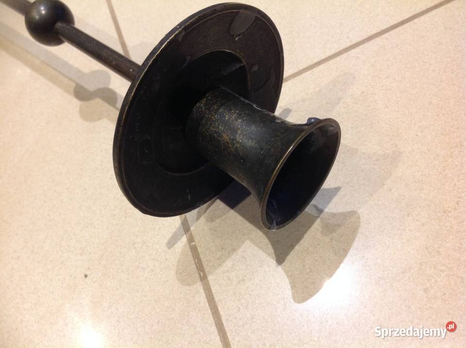 Świecznik z Brązu Stary Nowa Sól sprzedam