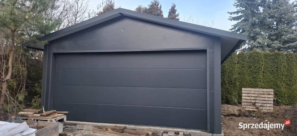Garaże ocieplane z płyty warstwowej Łódź