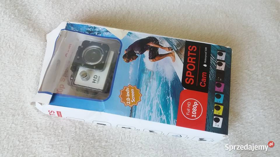 Full HD Kamera sportowa z akcesoriami GoPro mazowieckie Płońsk